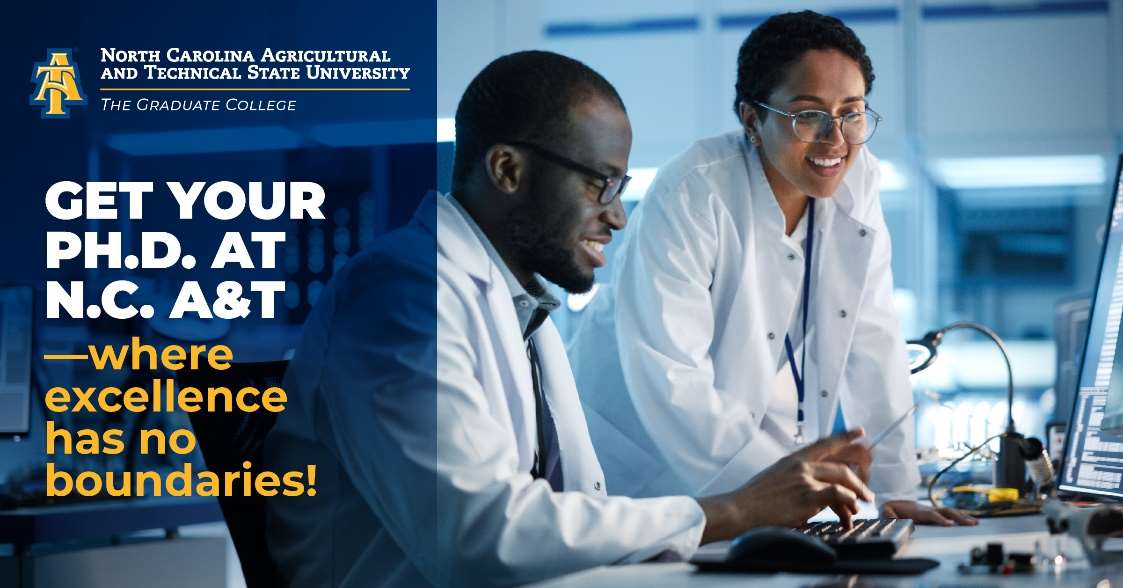 Get your PHD at NC A&T